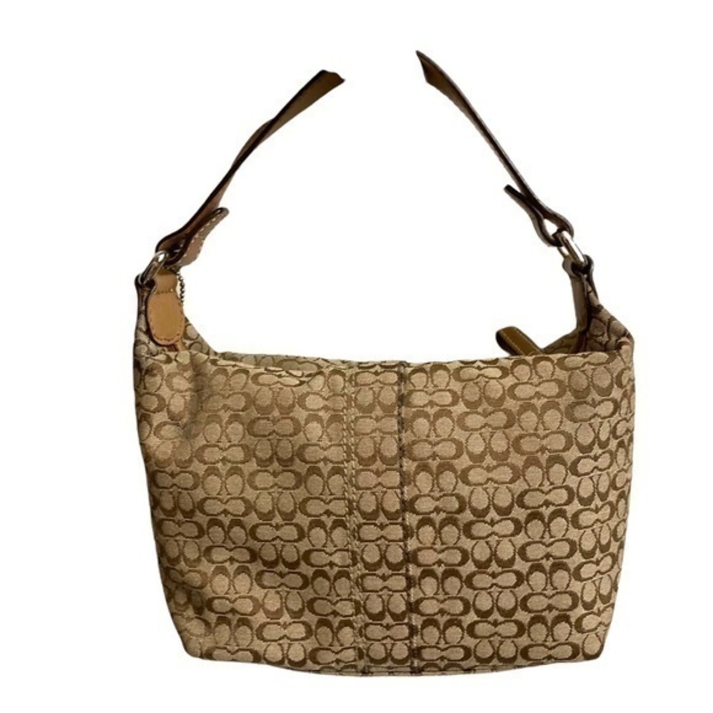 Coach vintage y2k brown khaki mini c mini bag